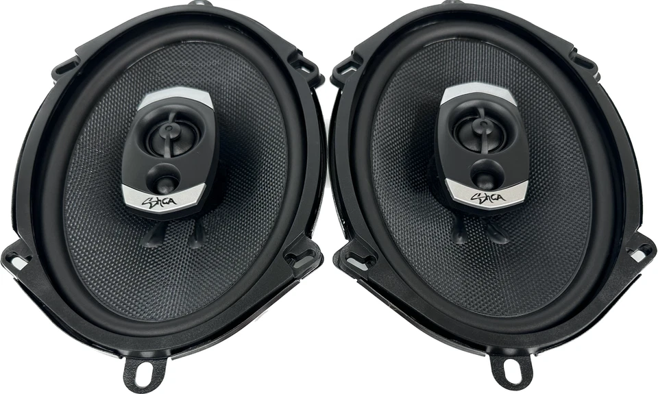 SHCA - C572 5x7" 2-way Coaxial Speakers (Pair) With Glass Fiber Cone 45 Watt RMS - Image 2 of 4