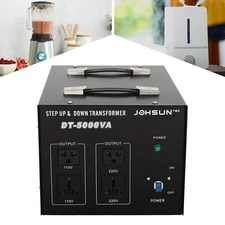 Heavy Duty 5000W 10000W Voltage Transformer Step Up/Down 110V to 220V Converter