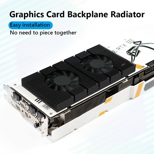 Grafikkarten-Backplane-Kühlkörper für RTX 3090 3080 3070 (6 W, 1 mm Wärmeleitpad - Afbeelding 3 van 12