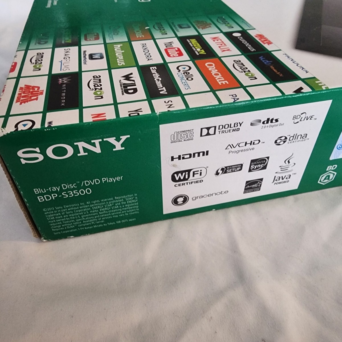 Sony BDP-S3500 Blu-Ray Player for sale online | eBay