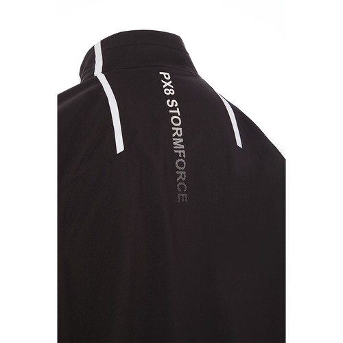 ProQuip PX8 Stormforce Waterproof Full Zip Golf Jacket Black - NEW! 2024 - Picture 5 of 9