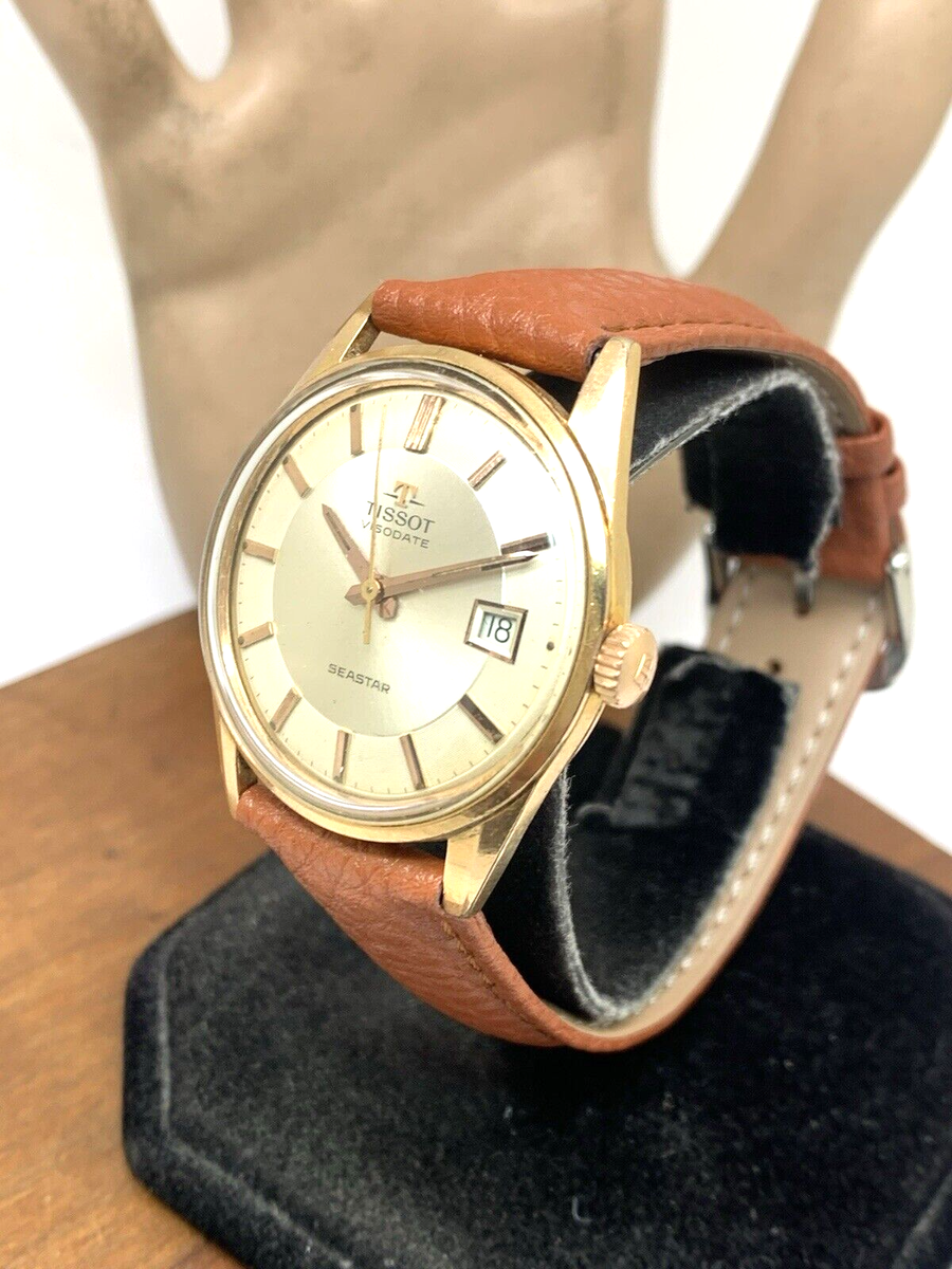 Tissot Visodate Seastar Men's Watch Swiss Manual Wind Vintage 35mm