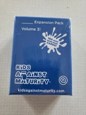 Kids Against Maturity Expansion Pack Volume 3 - 100 More Cards  New Sealed
