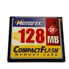 Memorex 128 Mb Compact Flash Cf Memory Card For Dslr Camera