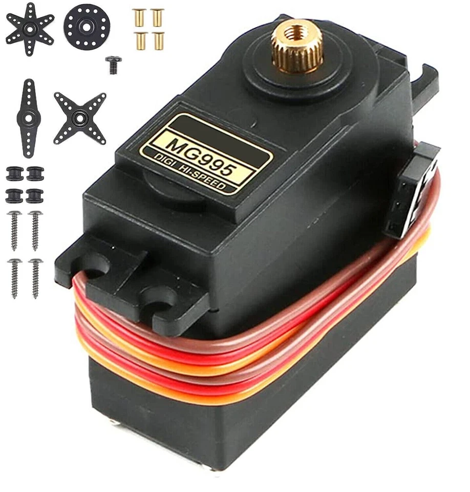 Original MG995R Digital Servo Motor 180° Metal Gear Torque 15KG Dual Pack - Bild 4 von 4