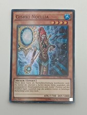 Yu-Gi-Oh! Einzelkarte Gishki Noellia bespielt