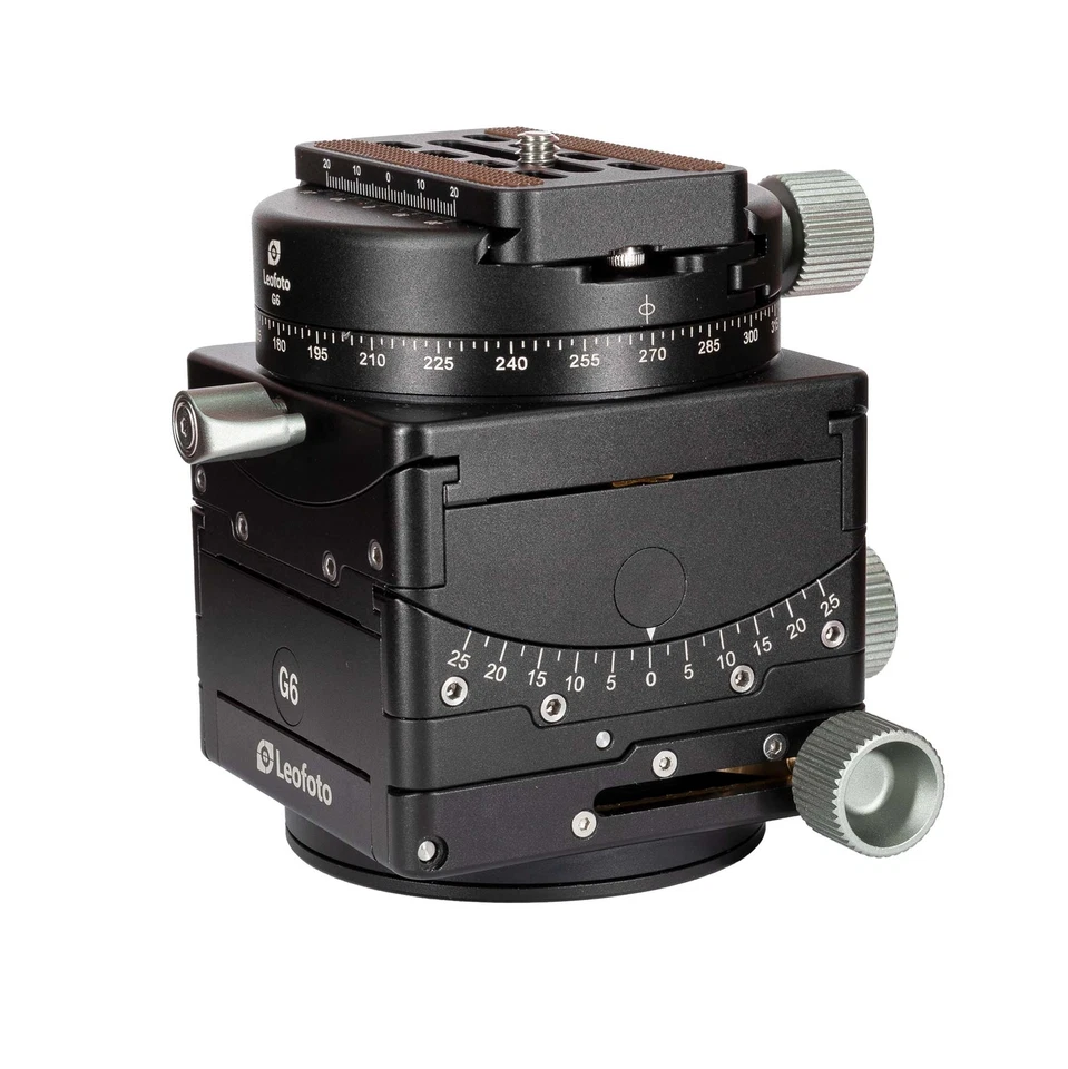 Leofoto G6 Geared Head with QP-70N QR Plate - Leofoto Australia - image 4 of 4