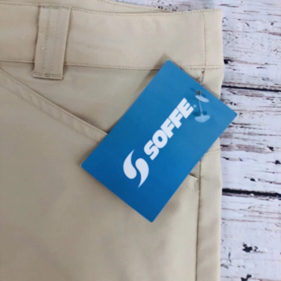 Soffe Women's Performance Khaki Shorts - No tag (measures 32" waist) - Image 3 of 4