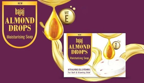 Bajaj Almond Drops Moisturising Soap 100g (100g X 5) - Picture 5 of 11
