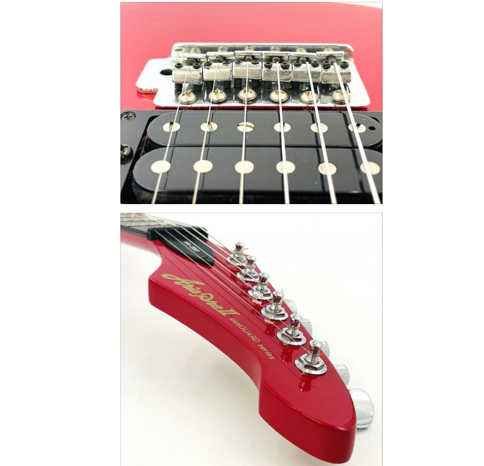 Electric Guitar Aria Pro II Vanguard Series VA-350 Red with