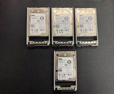 Lot of 4 Dell PowerEdge 600GB 2.5" SAS 10K HDD 0R95FV (3) 0K1JY9 (1)