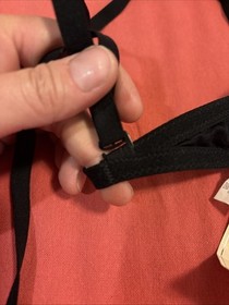 Lise Charmel Black Adjustable Strap Black Demi Cup Lace Bra 36B