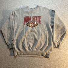 VTG NCAA Ohio State Buckeyes Football Crewneck Sweatshirt - Mens Small S