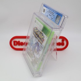 XBox 360 Game SONIC THE HEDGEHOG: GENERATIONS - GRADED CGC 10 A+! NEW & Sealed!