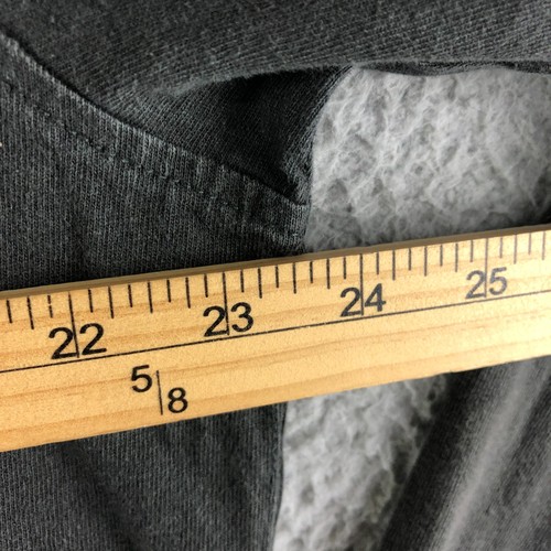 J Crew Ruderer Hoodie Herren Large grau verblasst Premium Gewicht Sweatshirt - Bild 5 von 10