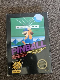 Pinball Caja Negra Aut&eacute;ntico Nintendo NES Y Videojuego Funciona