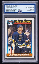 Adam Oates Cards, Rookie Cards and Autographed Memorabilia Guide 36