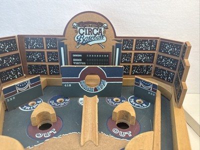 Original Circa Baseball Wooden Pinball Game Man Cave Vintage
