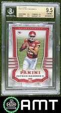 Patrick Mahomes II BGS 9.5 2017 Panini Kansas City Chiefs #104 RC 2310