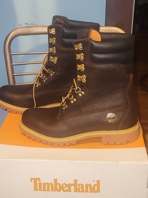 Timberland 40 Below Superboot 8 inch Espresso Brown Leather TB0A2MYW Mens 11
