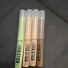 NYX Pro Fix Stick Color Correcting Concealer Sticks Mixed Lot of 4, Full Size