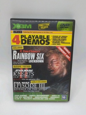 XBOX Magazine XBM Volume 1 Vol I UK Demo Disc 2005 Highbury Entertainment RARE