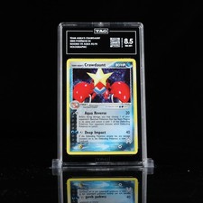 Pokémon Ex Magma vs Aqua 2004 Team Aqua’s Crawdaunt Holo 2/95 TAG 8.5 on eBay