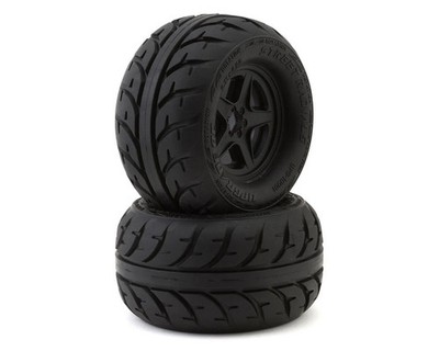UpGrade RC Street Radials 2.8 On Road Reifen auf 5-Star Felgen schwarz mit tausc