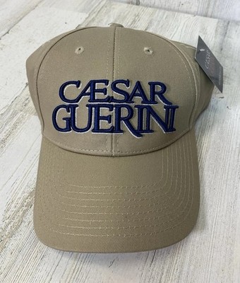NWT Caesar Guerini Hat Cap Italian Shotgun Firearm Shooting Veni Vidi Vici Tan