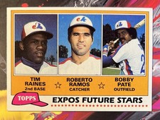 1981 Topps Tim Raines Rookie RC Montreal Expos HOF #479