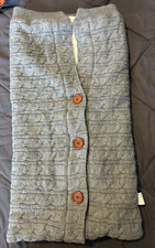 Hudson Baby Stroller Wrap - Charcoal - Fleece Lined