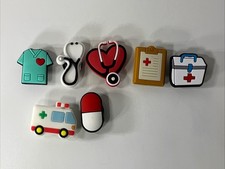 Lot of 7 Nurse Shoe Charms