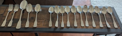 49 piece Oneida stainless Sandhurst cube matte flatware - Picture 6 of 6