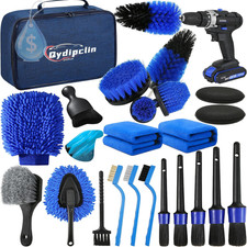 23Pcs Car Detailing Kit, Car Detailing Brush Set, Car Wash Cleaning Kit, Car Det