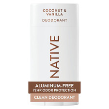 Native Coconut Vanilla Aluminum-Free Deodorant 72hr Odor Protection 4.23oz