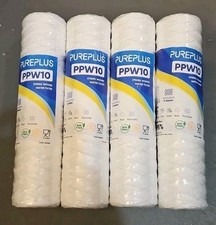 10" x 2.5" 5 Micron Wound String Sediment Water Filter Cartridges RO - 4 PACK