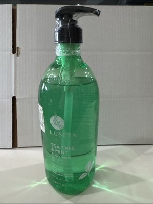 LUSETA ~ Tea Tree & Mint Purifying + Soothing Body Wash  33.8 fl oz K14