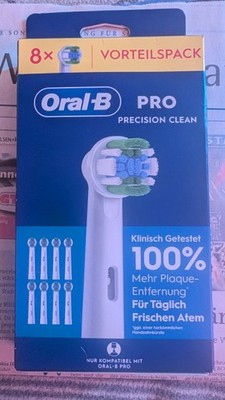8  Oral B  PRO Precision clean  Aufsteckbürsten OralB Bürstenköpfe - neu