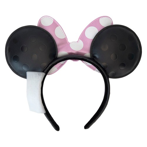 Loungefly Disney Minnie Mouse Floral Rock the Dots Ear Headband - BNWT - Picture 3 of 4