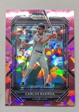 2023 Panini Prizm - Carlos Baerga #236 Pink Ice Prizm