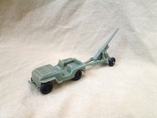 Vintage Marx Toys - Battleground: Army Jeep and Artillery