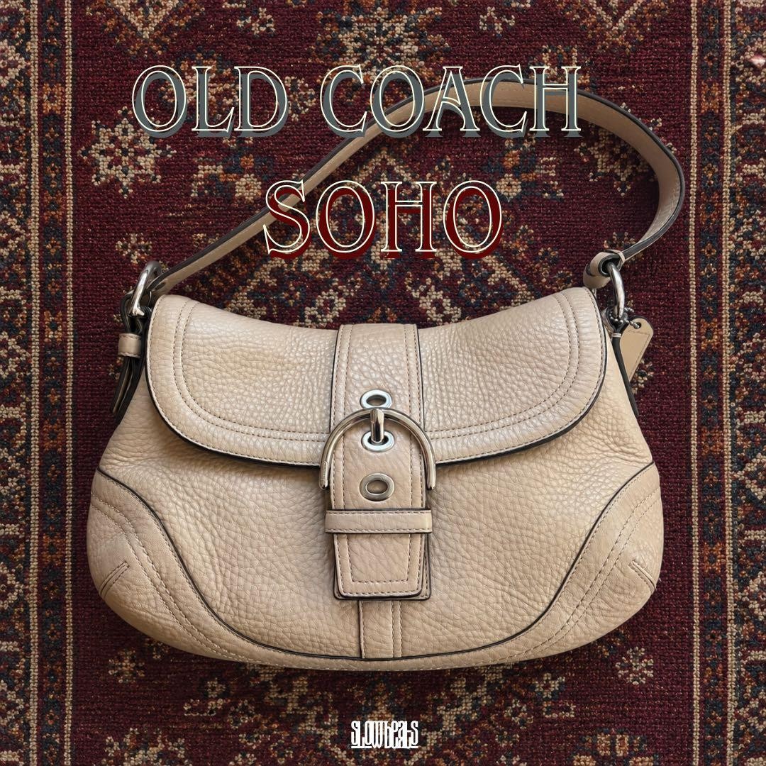 バッグ Auth Coach Soho One-Shoulder Bag y2k COACH y2k Soho one