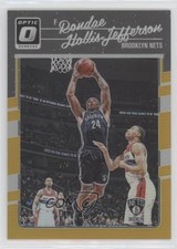2016-17 Panini Donruss Optic Gold Prizm 10/10 Rondae Hollis-Jefferson #81 09br