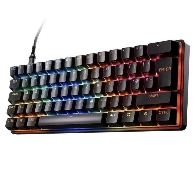 SteelSeries Apex Pro Mini Gen 3 Gaming Keyboard RGB Wired UK QWERTY Excellent