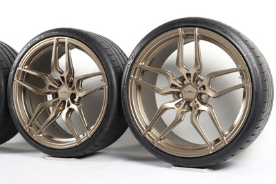 AC Schnitzer M4 G82 G83 Sommerräder 20 Zoll 21 Zoll AC4 geschmiedet techgold 40