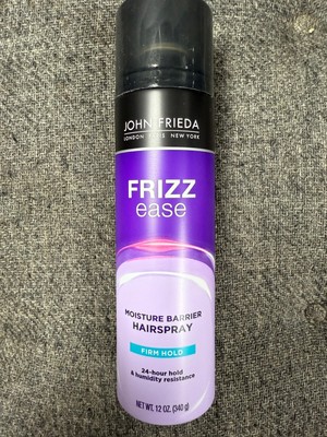 6 New Cans John Frieda Frizz Ease Moisture Barrier Firm Hair Spray 12oz Each