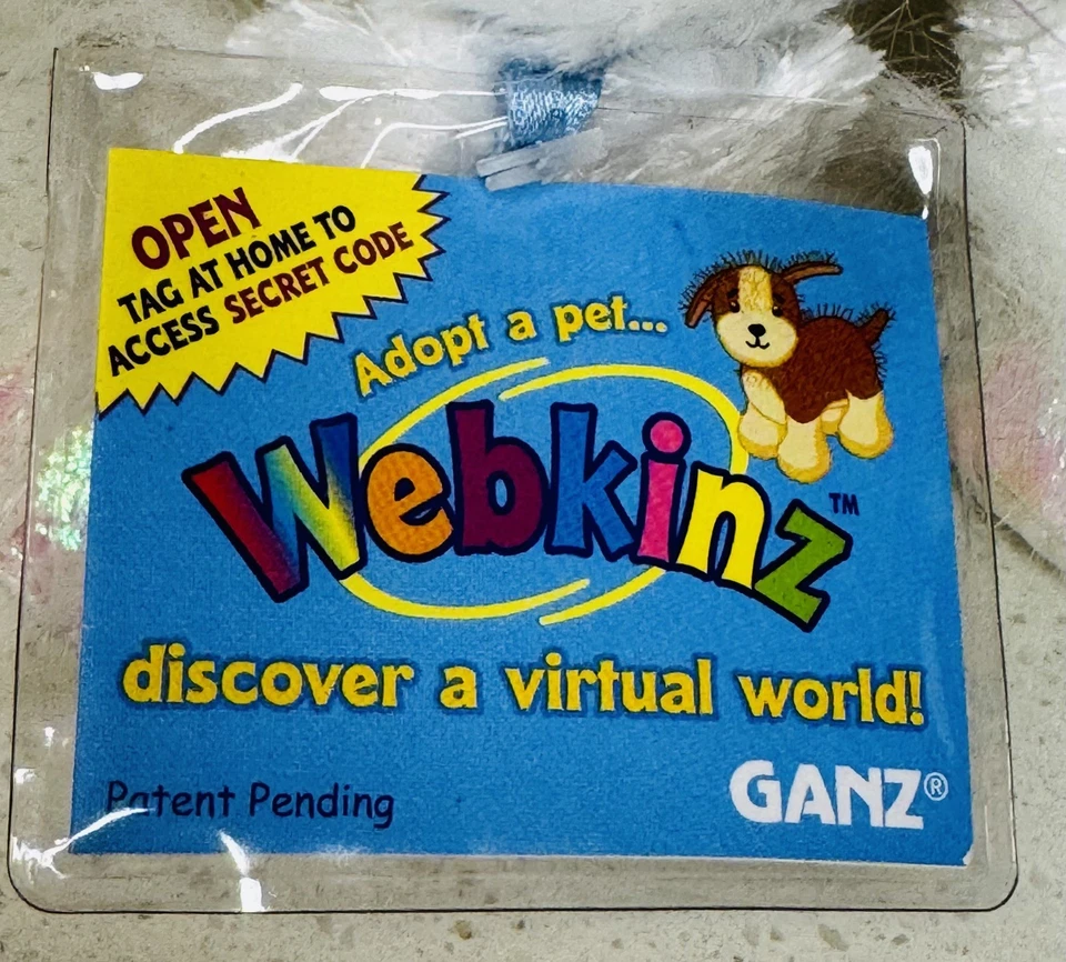 NEW Ganz Webkinz Unicorn (retired) HM69 New Unused Code NWT - Image 2 of 4
