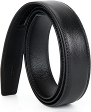 Men'S Ratchet Belt Strap Only 35Mm 1 3/8",Fit 40Mm Buckle,Replacement Belt witho