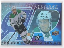#RR-9 Logan Stankoven 2024-25 Upper Deck Rookie Reflections ~ RC Dallas Stars