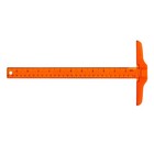  2 PCS Woodworking Ruler Layout Tool Multi-angle Measuring Double Scale